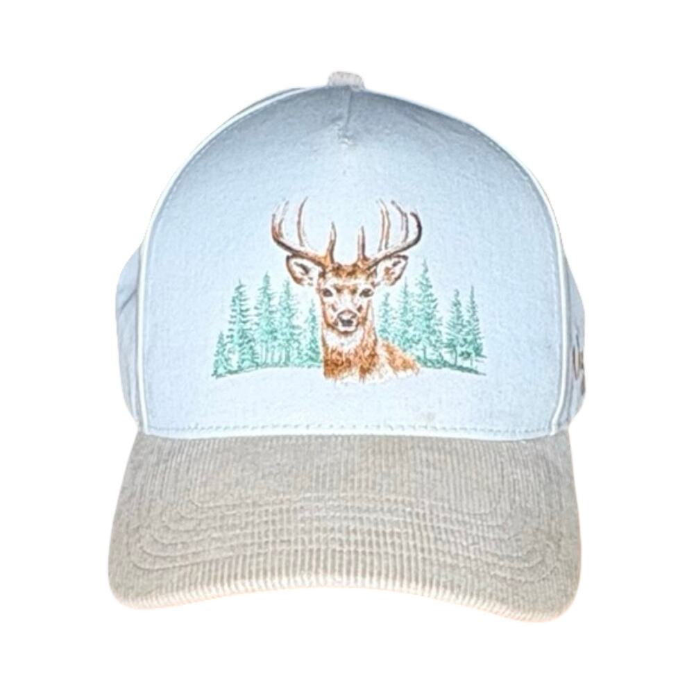 Waggle Buck Deer Outdoors Trucker Hat Snapback